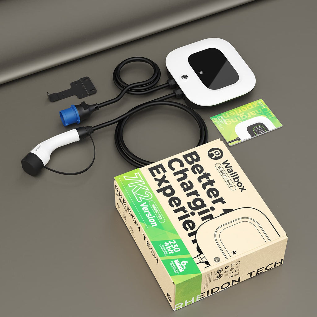 Wallbox Rheidon WB500 — Rheidon Wallbox 7 2kW Package Contents