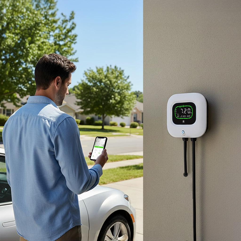 Wallbox Rheidon WB500 — Rheidon Wallbox 7 2kW Smart App Control