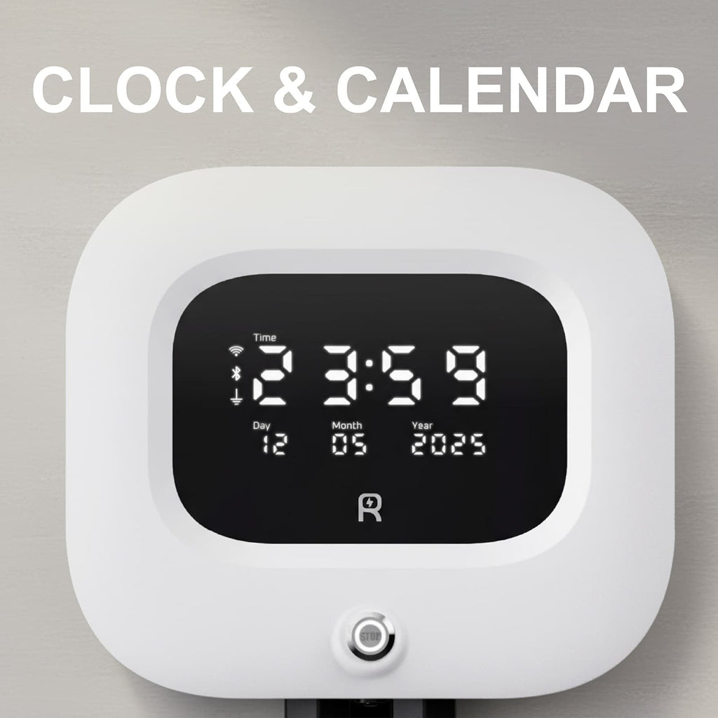 Wallbox Rheidon WB500 — Rheidon Wallbox Clock Calendar Display