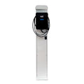 Piedistallo in acciaio inox bianco per wallbox