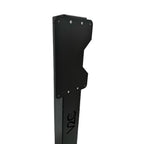 Piedistallo in acciaio inox nero per wallbox