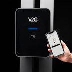 Wallbox V2C TRYDAN PRO trifase 400V/22KW CAVO T2 10M