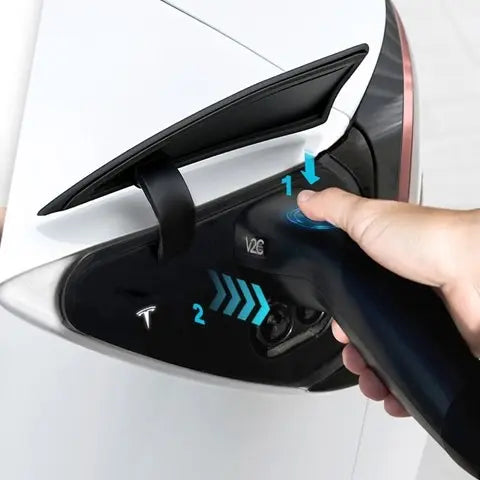 Wallbox V2C TRYDAN TESLA trifase 22KW CAVO T2 5M + RCM