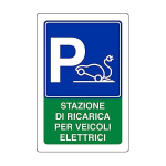 Cartello Stazione di ricarica EV